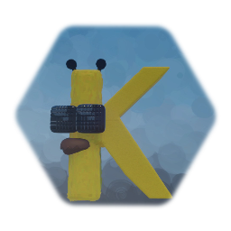 The letter K