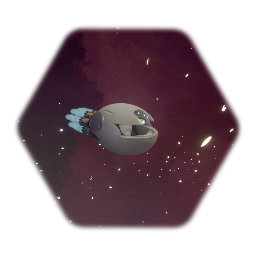 Nave huevo de migración de los Megapenguins