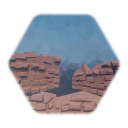 Shodily-Built Walls in Various States of Disrepair