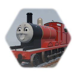 Season 1 - Gauge 1 Perspex James the Red Engine Model (V2)