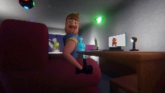 Neighbor makes a game.