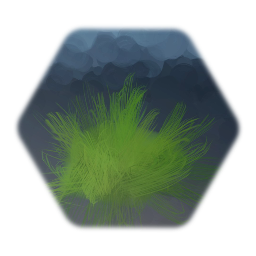Long animated grass
