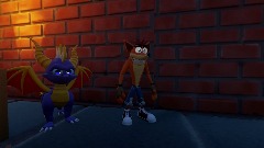 Crash and spyro demo