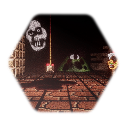 FNF Mario‘s Madness Power Down Background