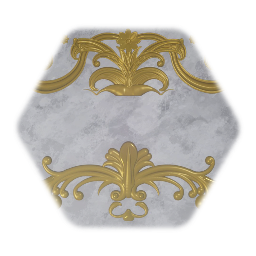 Golden Baroque-Style Assets
