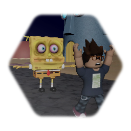 cool evil sponge
