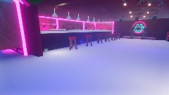 Alien Sushi Bar scene - internal set