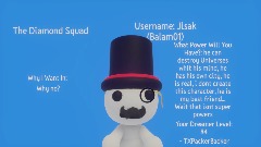 Jisak want join The Diamond Squad!