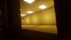 Remixable backrooms scene