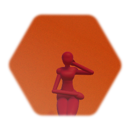 Blank Female Puppet[with shoulders]