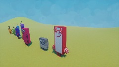 Numberblocks but you can play as the Numberblocks