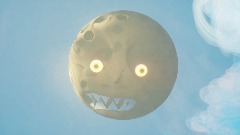Majora's Mask Moon Falling and Crashing