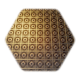 Decorative Bronze Grate Tiles