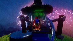 Spiral mountain but made from memory