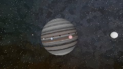 A cool planetary system