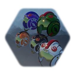 STAR WARS REBEL ALLIANCE HELMETS X wings mk2