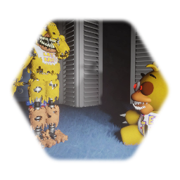 Nightmare Chica Plush