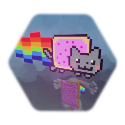 Cringey Rainbow Gangster Nyan Cat Dancing