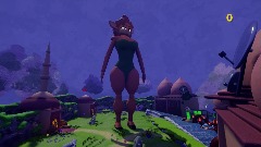 Giantess Elora The Faun In Dragon Village With Spyro