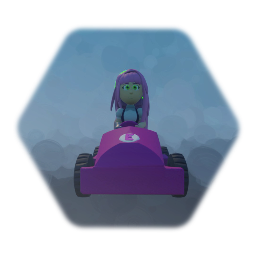 Evelyn in a Kart