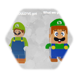 Lego Luigi