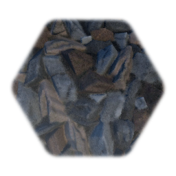 Sharp Rock and Gravel Tile