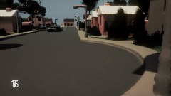 戦車に見つかる防犯カメラ