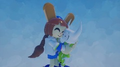 Lenny and Nyami (Nyami Hugs Lenny Lol.)