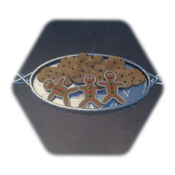 Tray of Holiday Cookies
