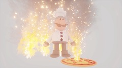 Burnt pizza