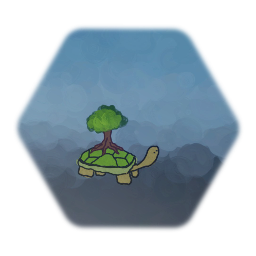 Painted 2-Frame Tree Turtle
