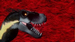 Indoraptor eating