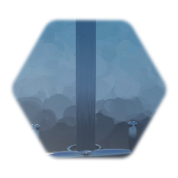 One Handed Broadsword with custom one sided Ring Crossguard