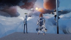 God and a Angel chilling and lilnas x