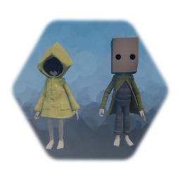 Little Nightmares 2 Co-op (Mono & Six)