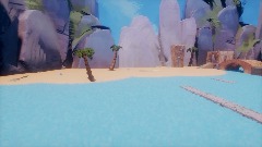 Petite course a la plage