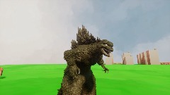 True godzilla destroys a city