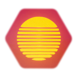 Synthwave Styled Sun