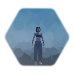 Lara Croft gym outfit