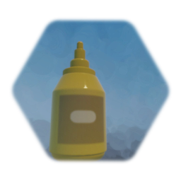 Mustard bottle