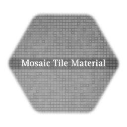 White Mosaic Tile [Material]