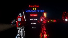 Iron man Vs Optimus Prime