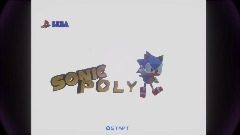 Sonic Poly - PlayStation 1 And SEGA