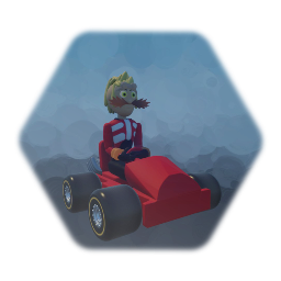 Egglucks in a go Kart
