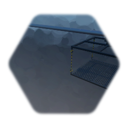 Physics Platform - Slotted Metal - Round Rail