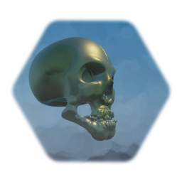 Gold Skull