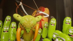 Dancing spring mantis