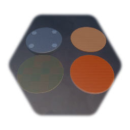 Circular Floor Pieces