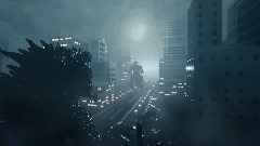 Godzilla Burns