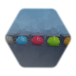 Mini Metroid collection.